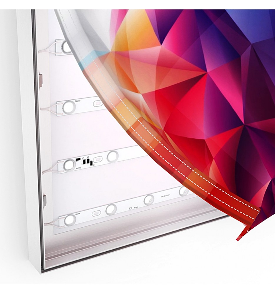 Lightbox DIŞ MEKAN 10 CM PROFİLLİ ÇİFT TARAFLI